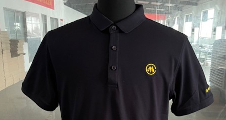 福建海韻冷鏈行業t恤衫工作服定制案例